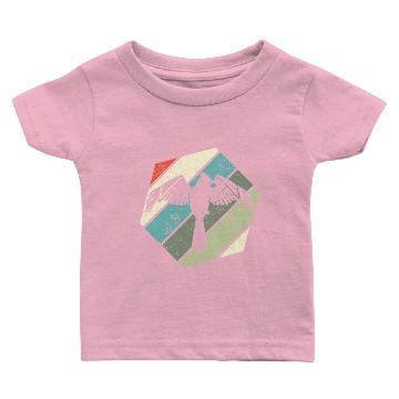 Discover Retro Vintage Cardinal Red Bird Watching Baby T-shirts