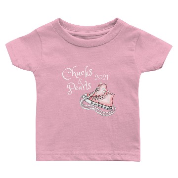 Discover Chucks and Pearls 2021 kamala harri Baby T-shirts