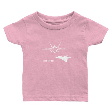 Discover Lockheed Martin F-22 Raptor Baby T-shirts