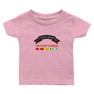 Discover Army 11th Pathfinder Detachment Vietnam Veteran Baby T-shirts