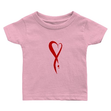 Discover Heart bleeding, hand drawn Baby T-shirts
