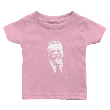 Discover Smiling Teddy Roosevelt Baby T-shirts