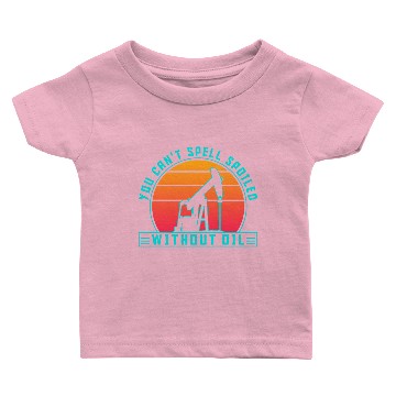 Discover Oilfield Worker Roughneck Rig Baby T-shirts