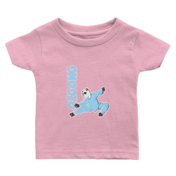 Discover Qigong Tai Chi Exercise Wushu Baby T-shirts