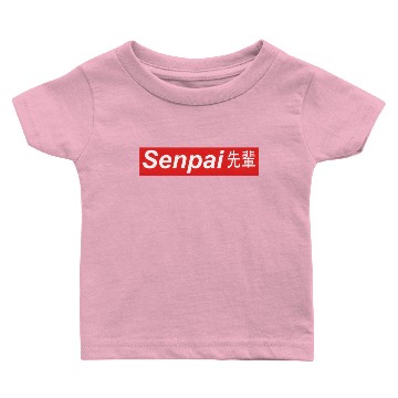 Discover SENPAI hieroglyphs Baby T-shirts