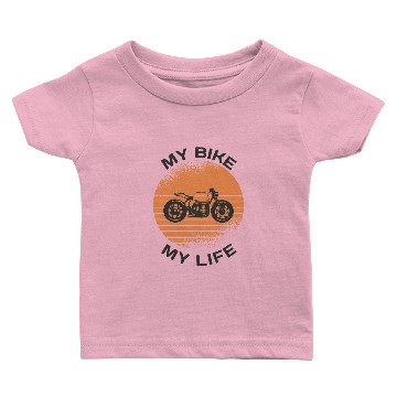 Discover Bike Life Baby T-shirts
