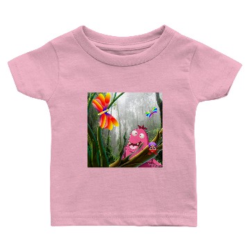 Discover Rain Forest Monsters Baby T-shirts
