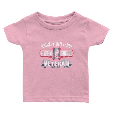 Discover Army 173rd Airborne Brigade Combat Team Grumpy Old Baby T-shirts