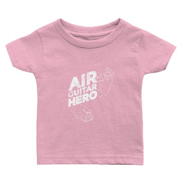 Discover Funny Air Guitar Hero Baby T-shirts