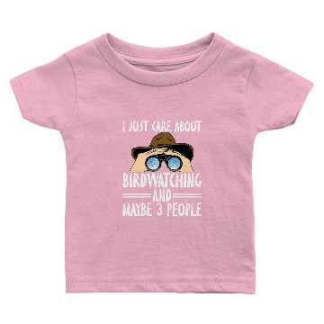 Discover Birdwatching Wildlife Observation Bird Hunting Baby T-shirts
