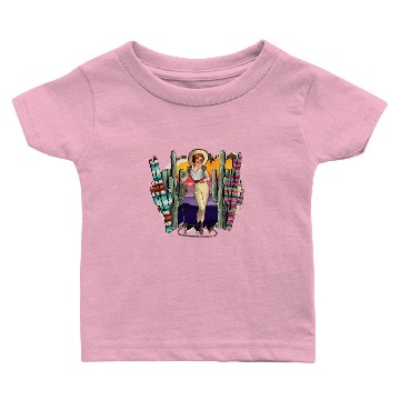 Discover Cowgirl And Cactus Baby T-shirts