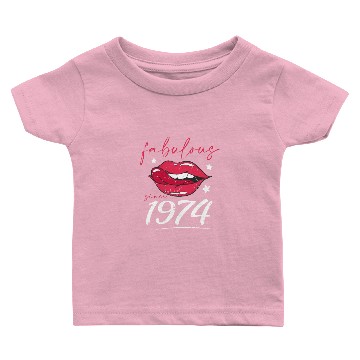 Discover Fabulous since 1974 Baby T-shirts