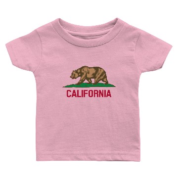 Discover California Bear Baby T-shirts