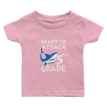 Discover Shark attack Ready To Attack 2 Baby T-shirts