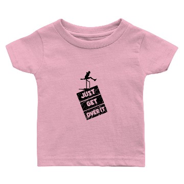 Discover Track and Field Just Get Over It Baby T-shirts
