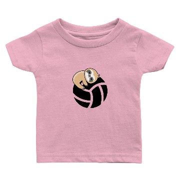 Discover Beach Volleyball Sloth - Volleyball Sloth Baby T-shirts