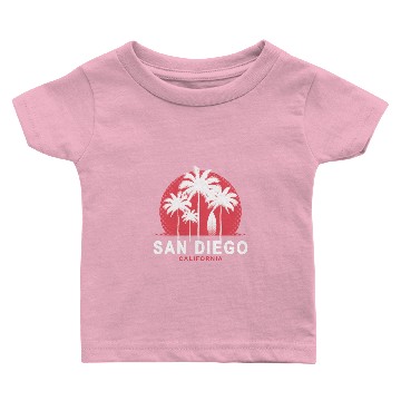 Discover San Diego California United States Baby T-shirts