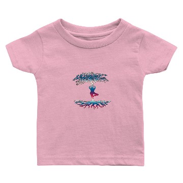 Discover Yoga Tree Baby T-shirts