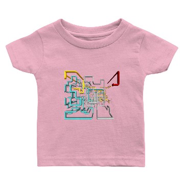 Discover Dan Flashes pattern cool tim robinson Baby T-shirts