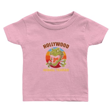 Discover Hollywood Animal Trainer Dinosaur Baby T-shirts