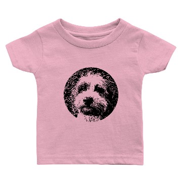 Discover Labradoodle dog logo Baby T-shirts