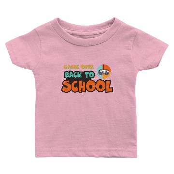 Discover Game Over Back To School Baby T-shirts