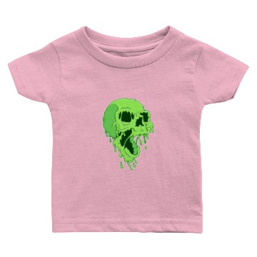 Discover Melty Skull Hulk Baby T-shirts