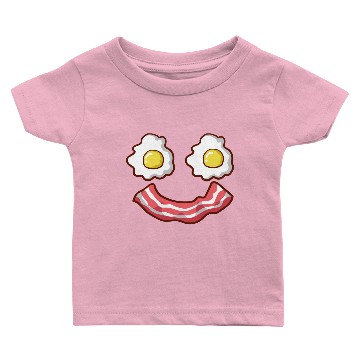 Discover Breakfast Eggs Bacon Gift Baby T-shirts