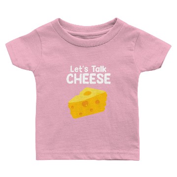 Discover Lets talk cheese I Käse Baby T-shirts