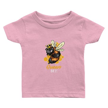 Discover Queen Bee Crown Apiarist Baby T-shirts