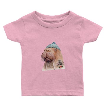 Discover Save Walrus Wiles Baby T-shirts