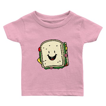 Discover Happy Sandwich Baby T-shirts