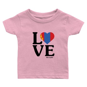 Discover Love Mongolia Baby T-shirts