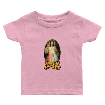 Discover Catholic Devine Mercy devotee Baby T-shirts