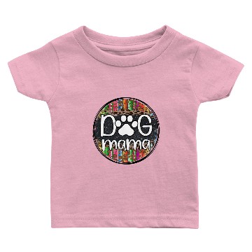 Discover dog mama animal print Baby T-shirts