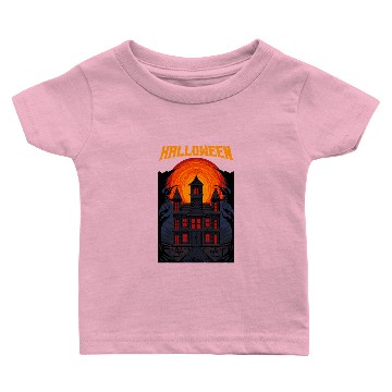 Discover Haunted house ghost Baby T-shirts