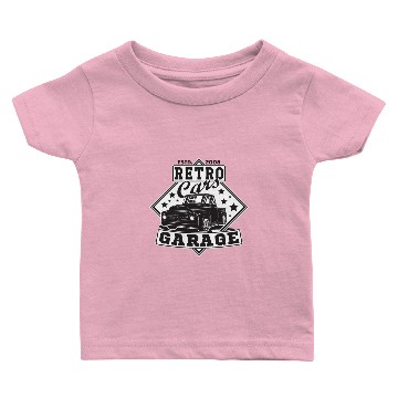 Discover Hot rod garage Baby T-shirts