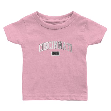 Discover Cincinnati Ohio Baby T-shirts