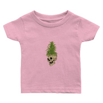 Discover Skull Pineapple Skull Baby T-shirts