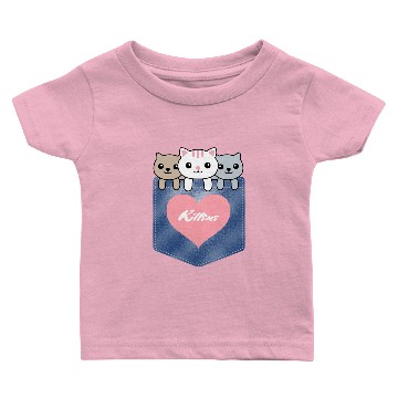 Discover Kittens love Baby T-shirts