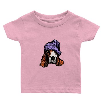 Discover cool orange dog Baby T-shirts