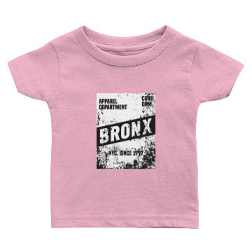 Discover Bronx typography Baby T-shirts