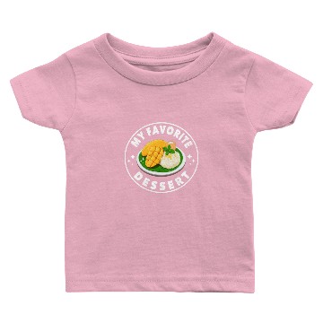 Discover Sticky Rice With Mango Baby T-shirts