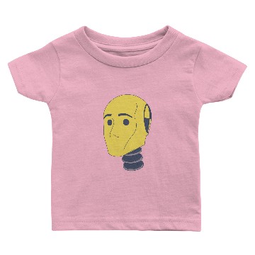 Discover Crash Test Dummy - Testing Device - Stuntman Head Baby T-shirts