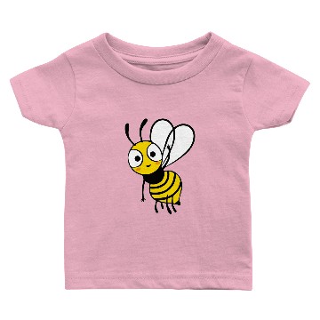 Discover Bee at the waving beekeeper beekeeping Baby T-shirts