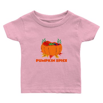 Discover Pumpkin Spice Baby T-shirts