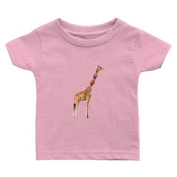 Discover the twisted giraffe Baby T-shirts