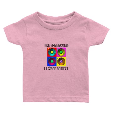 Discover Vinyl Records LP Collector Record Lover Gift Baby T-shirts