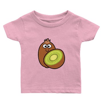Discover Funny Cartoon Kiwi Fruit Baby T-shirts