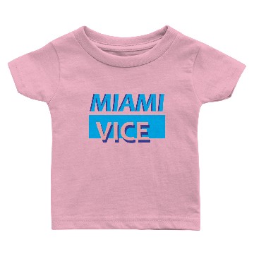 Discover textography miami vice Baby T-shirts